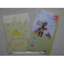 Индивидуальная печать поздравительной открытки и конверта для счастливой Пасхи